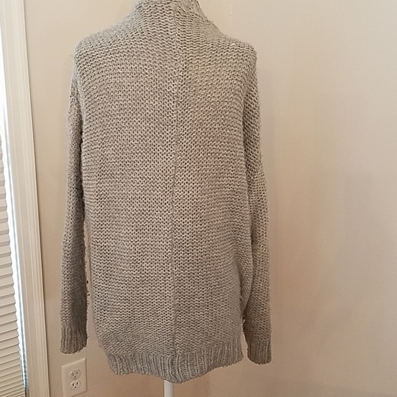 Dont Ask Why grey cardigan sweater - Picture 2 of 2